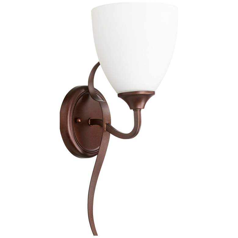 Image 1 Quorum International Jardin 1LT Oiled Bronze Wall Mount