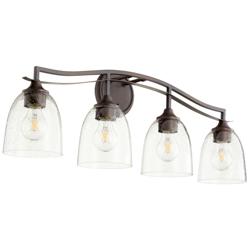 Quorum International Jardin 4LT Oiled Bronze Vanity Light