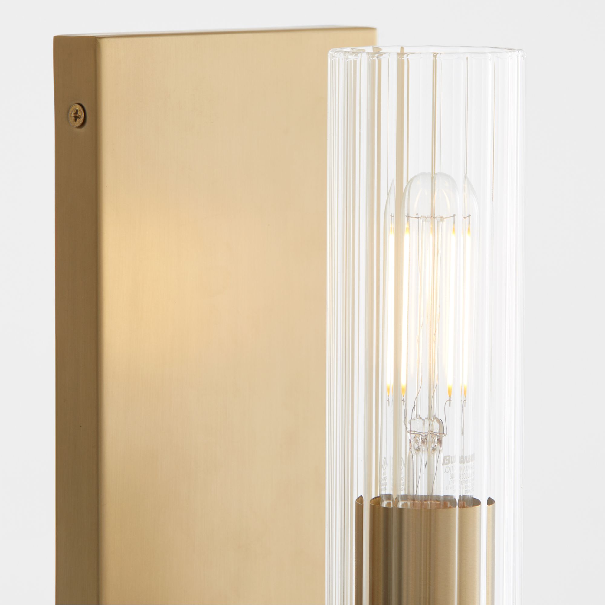 Image 4 Quorum International Kilbey 1LT Aged Brass Vanity Light more views