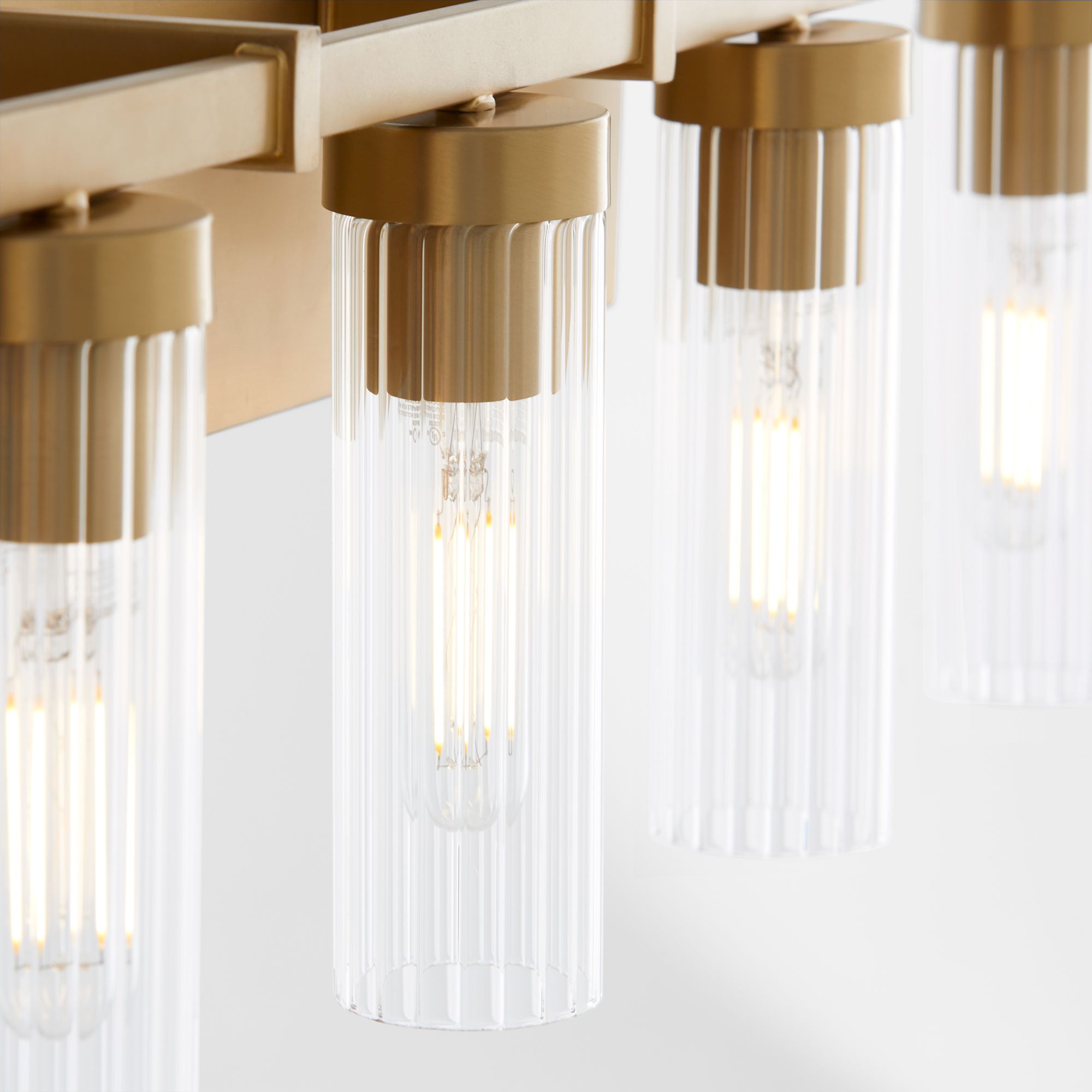 Image 4 Quorum International Kilbey 5LT Aged Brass Vanity Light more views