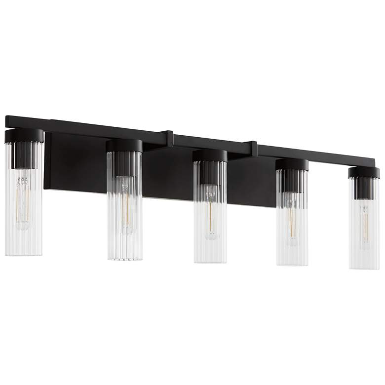 Image 1 Quorum International Kilbey 5LT Matte Black Vanity Light