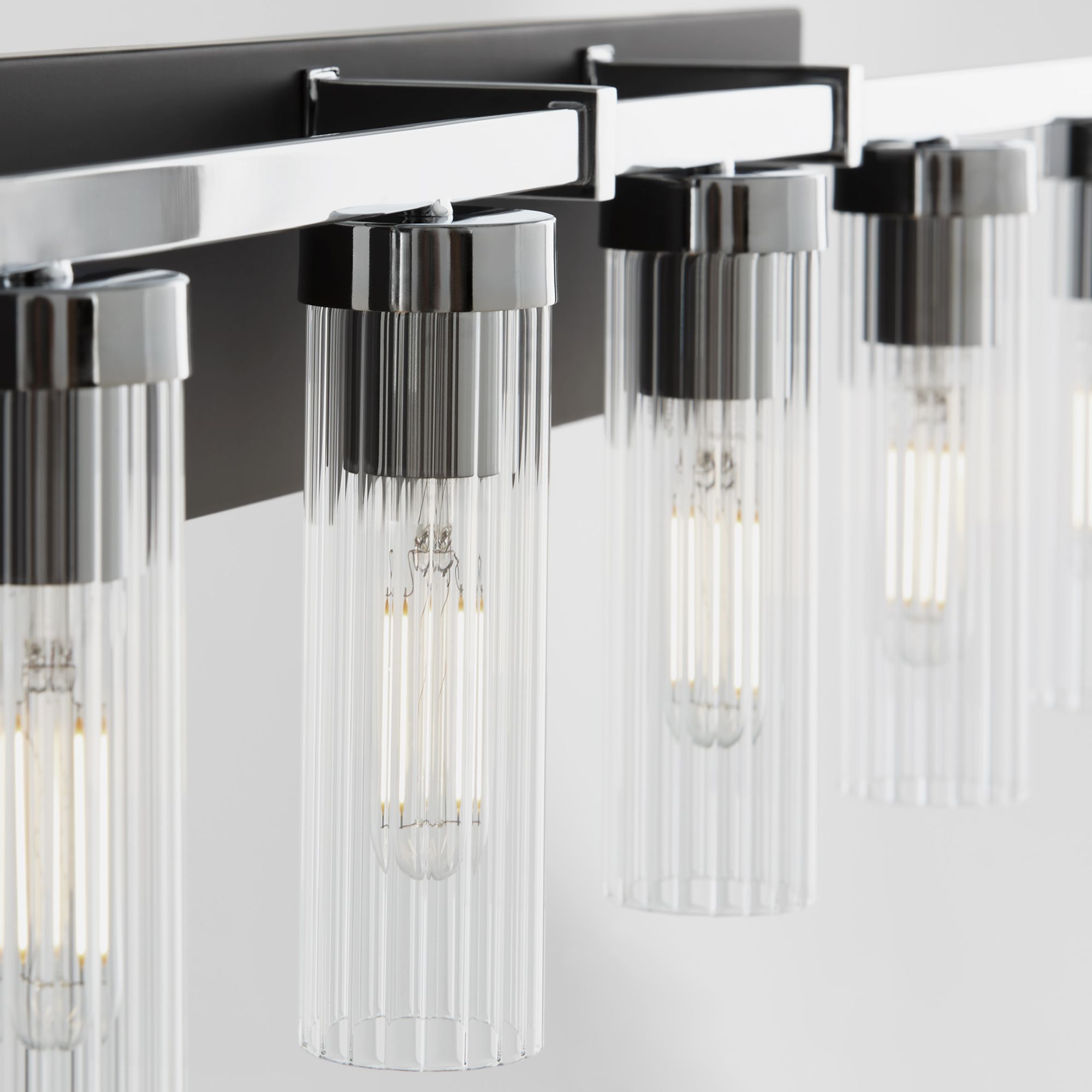 Image 4 Quorum International Kilbey 5LT Matte Black Vanity Light more views