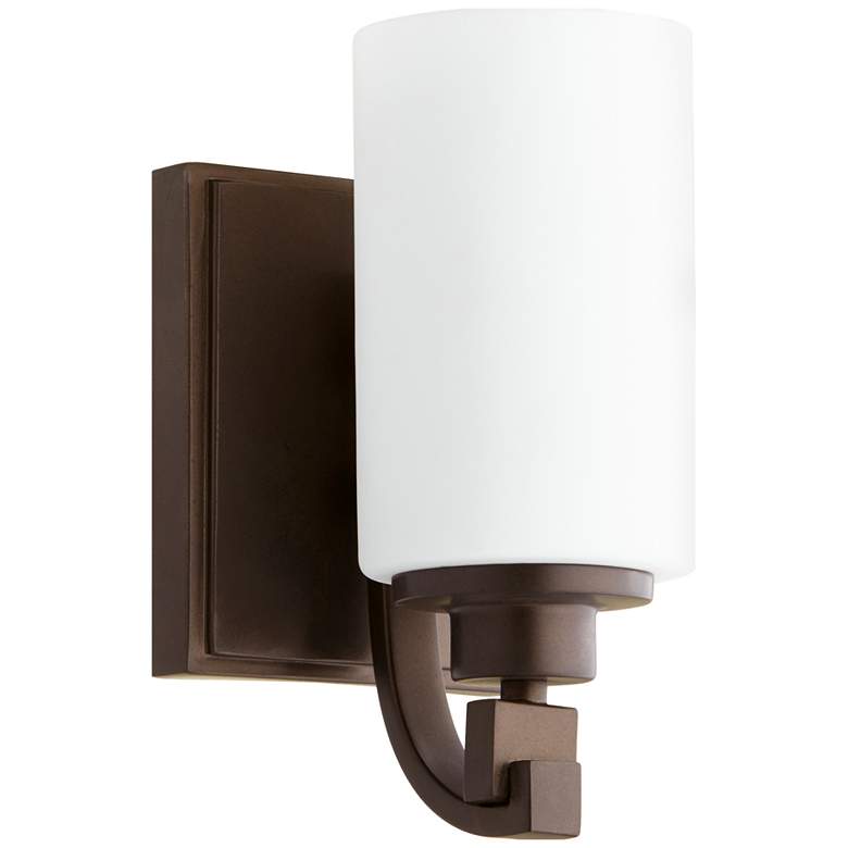 Image 1 Quorum International Lancaster 1LT Oiled Bronze Wall Mount