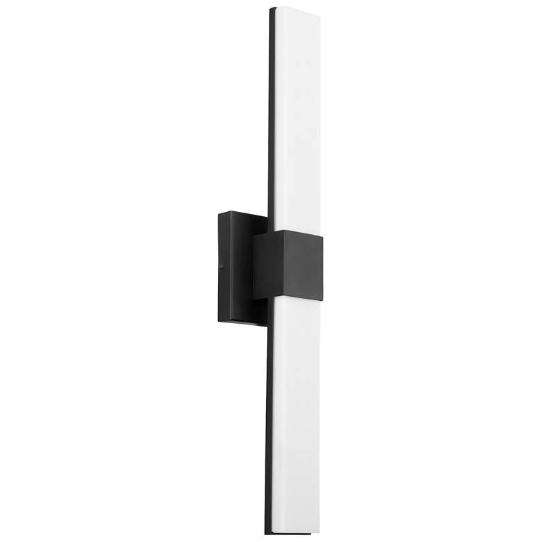 Image 1 Quorum International Led 2LT 9W Matte Black Vanity Light