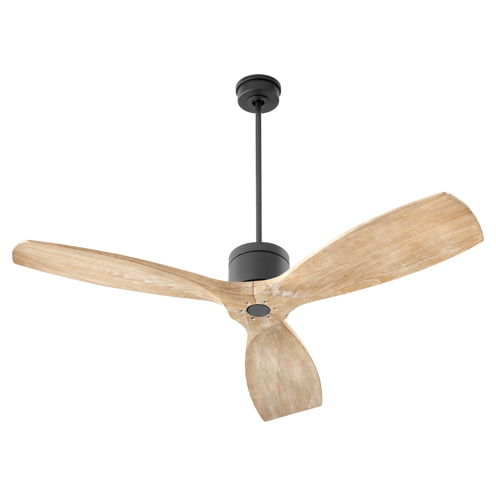 Image 2 Quorum International Lurus 64" 3 Blade Matte Black Ceiling Fan more views