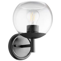 Quorum International Lyon 1LT Matte Black Wall Mount