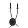 Quorum International Majesty 2LT Matte Black Wall Mount