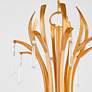 4_Quorum International Majesty 8LT Gold Leaf Chandelier more views