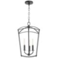 Quorum International Mantle Black Collection
