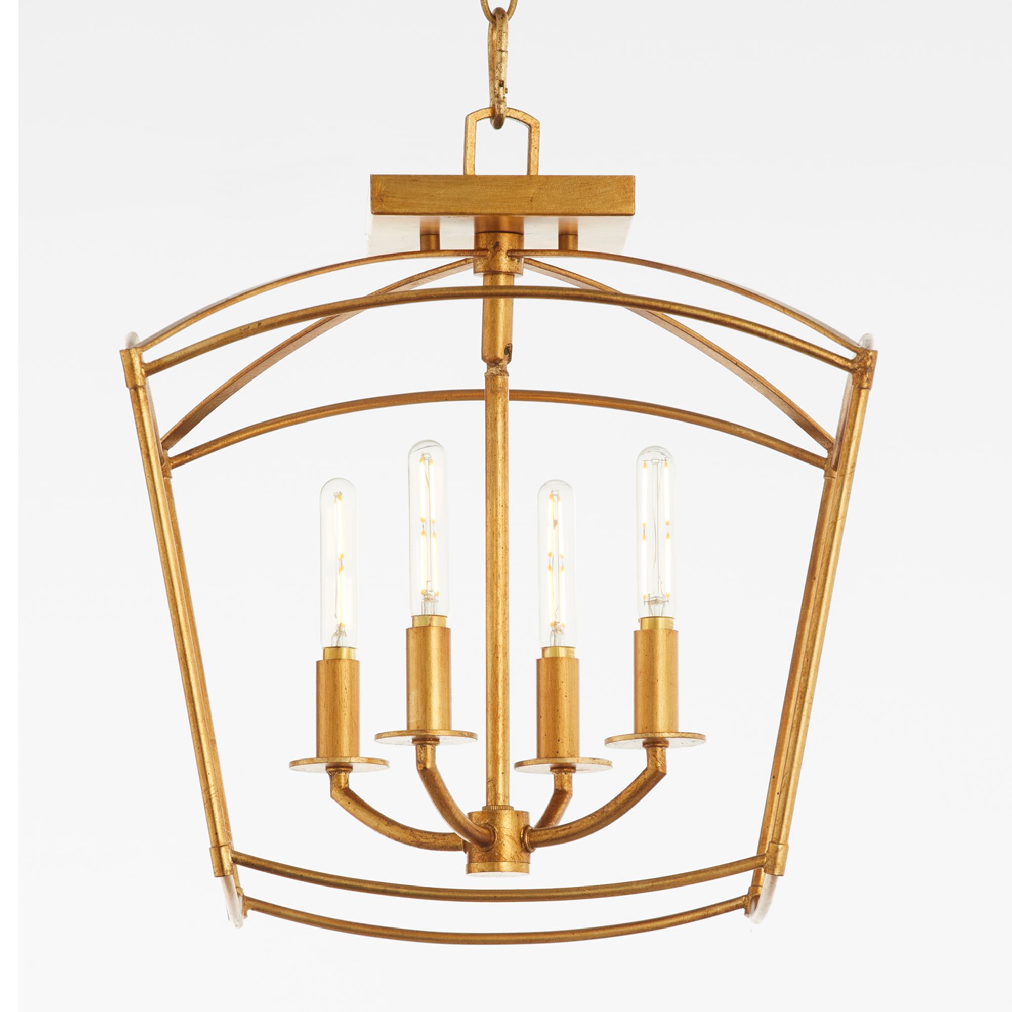 Image 3 Quorum International Mantle 4LT Gold Leaf Dual Mount more views