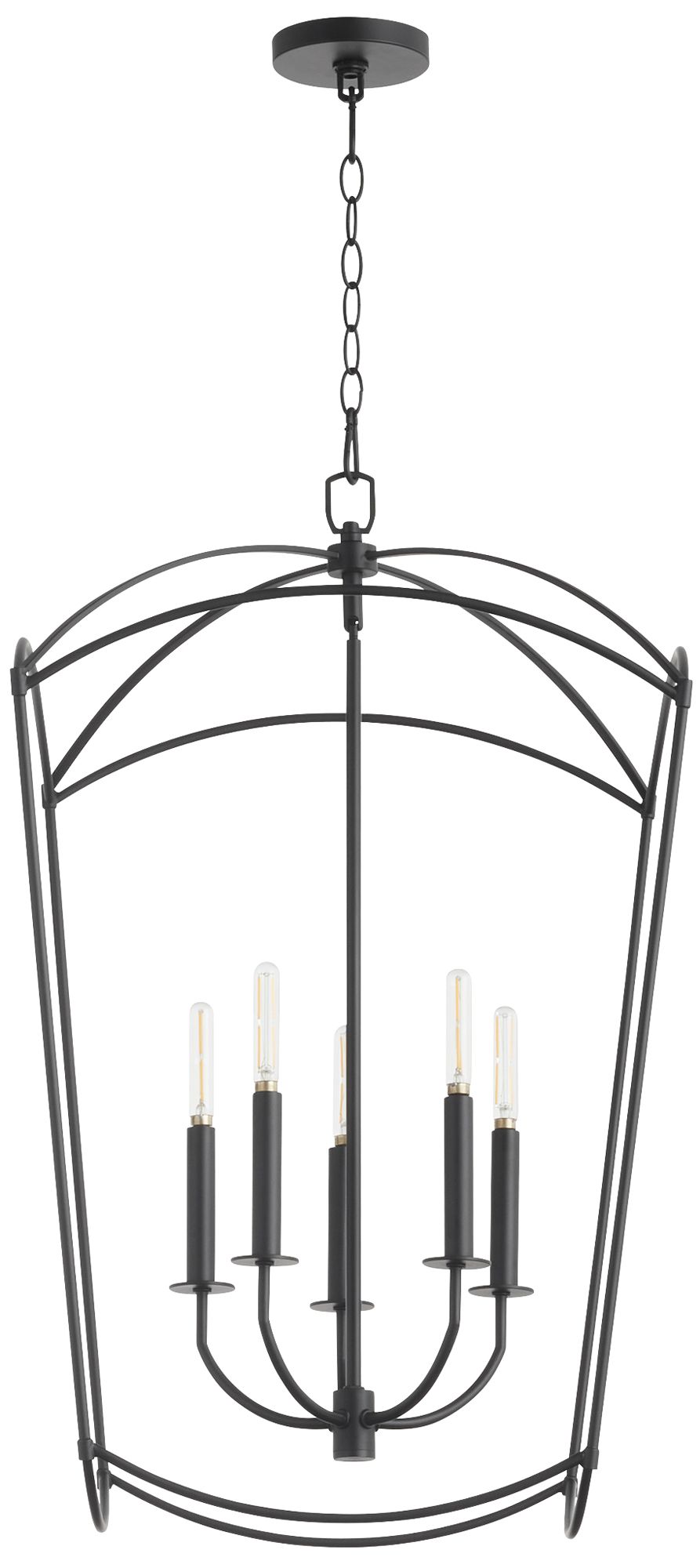 Quorum International Mantle Black Collection