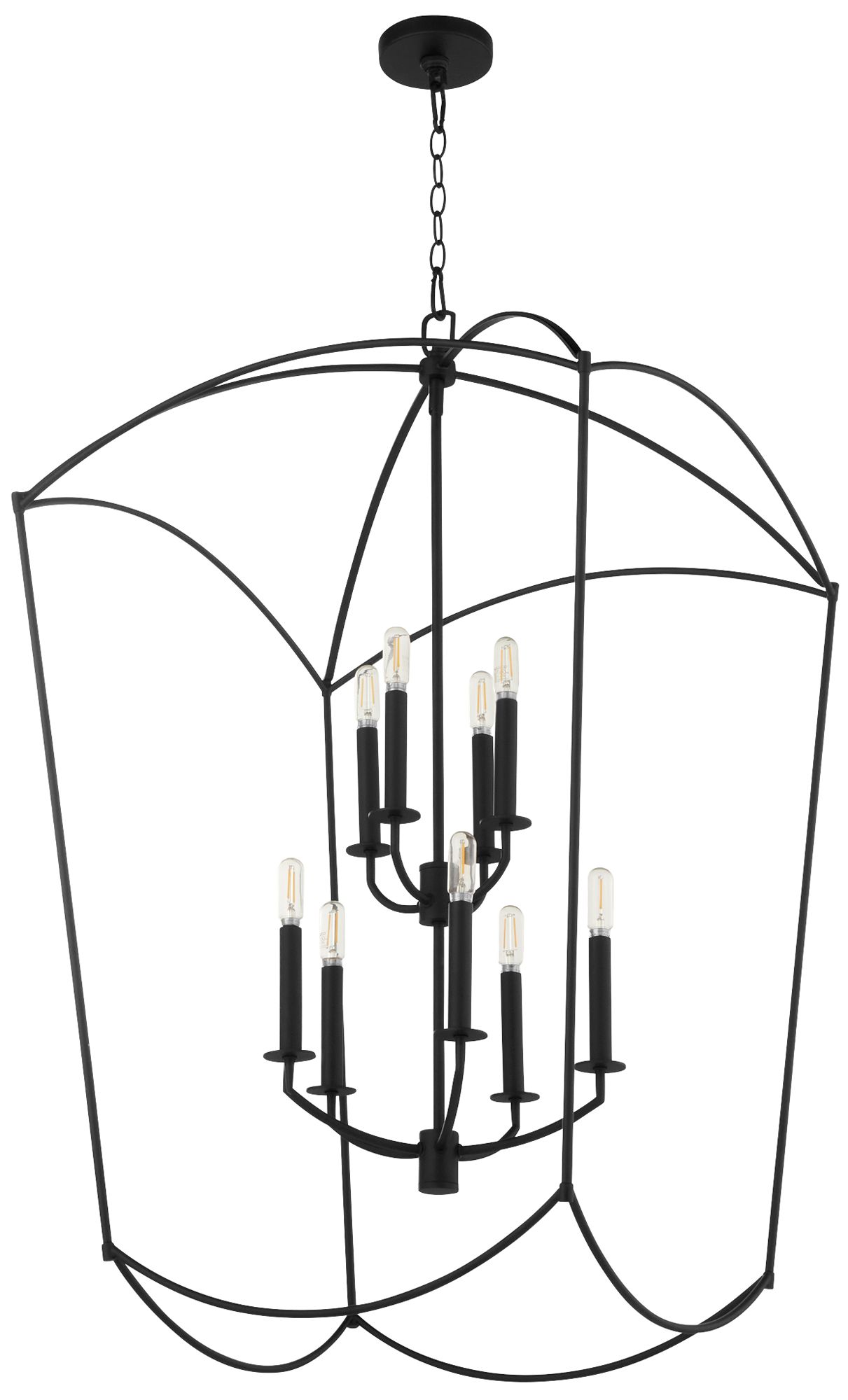 Quorum International Mantle Black Collection