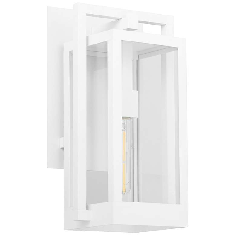 Image 1 Quorum International Marco 18" White Wall Lantern
