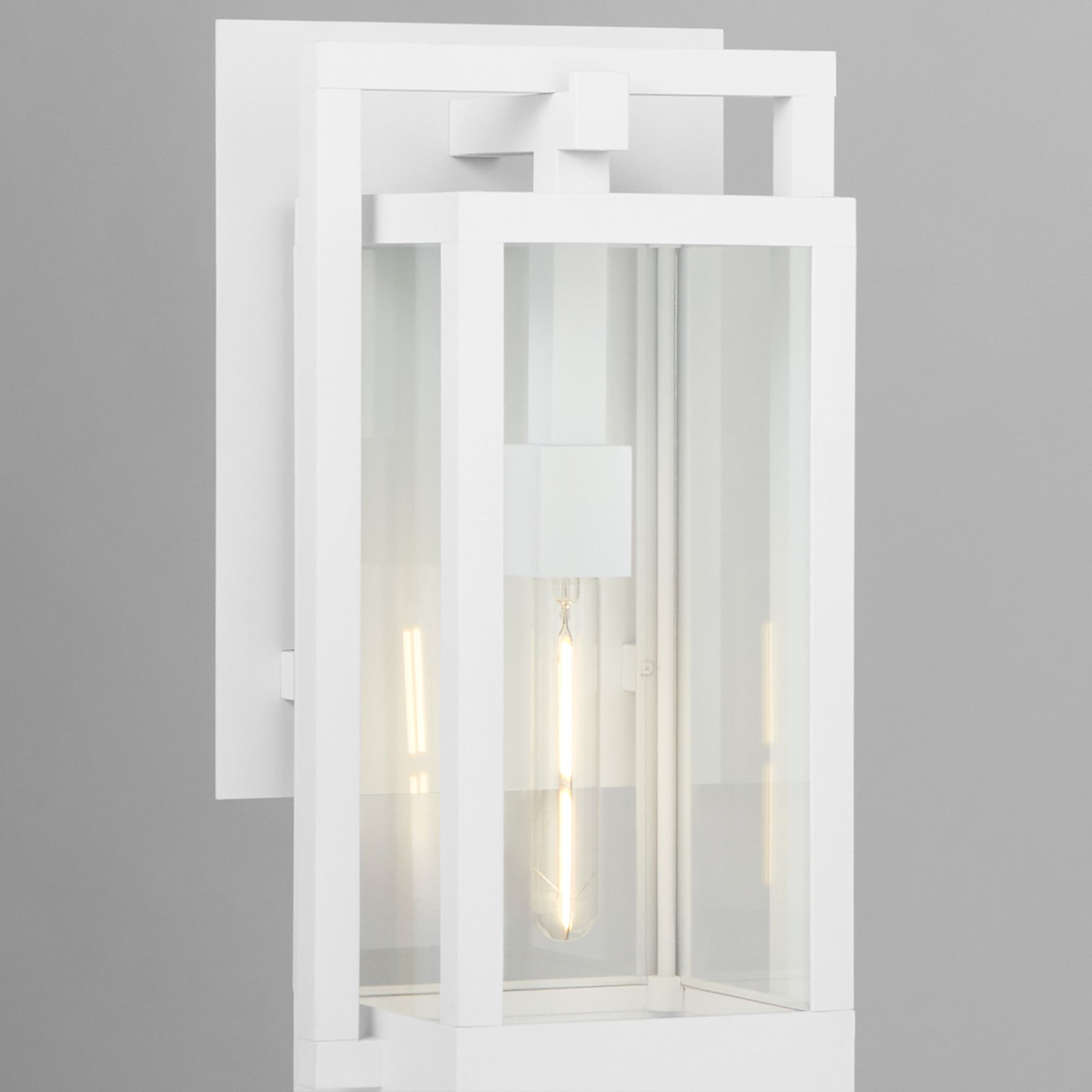 Image 4 Quorum International Marco 18" White Wall Lantern more views