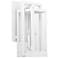 Quorum International Marco 22" 3 LT White Wall Lantern