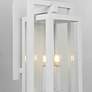 3_Quorum International Marco 22" 3 LT White Wall Lantern more views