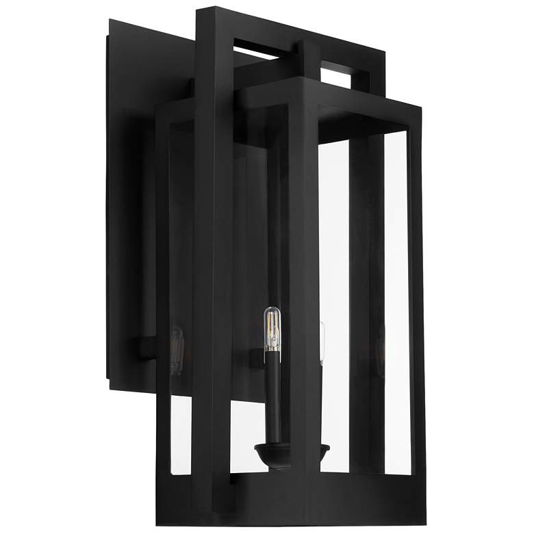 Image 1 Quorum International Marco 30" Black Outdoor Lantern