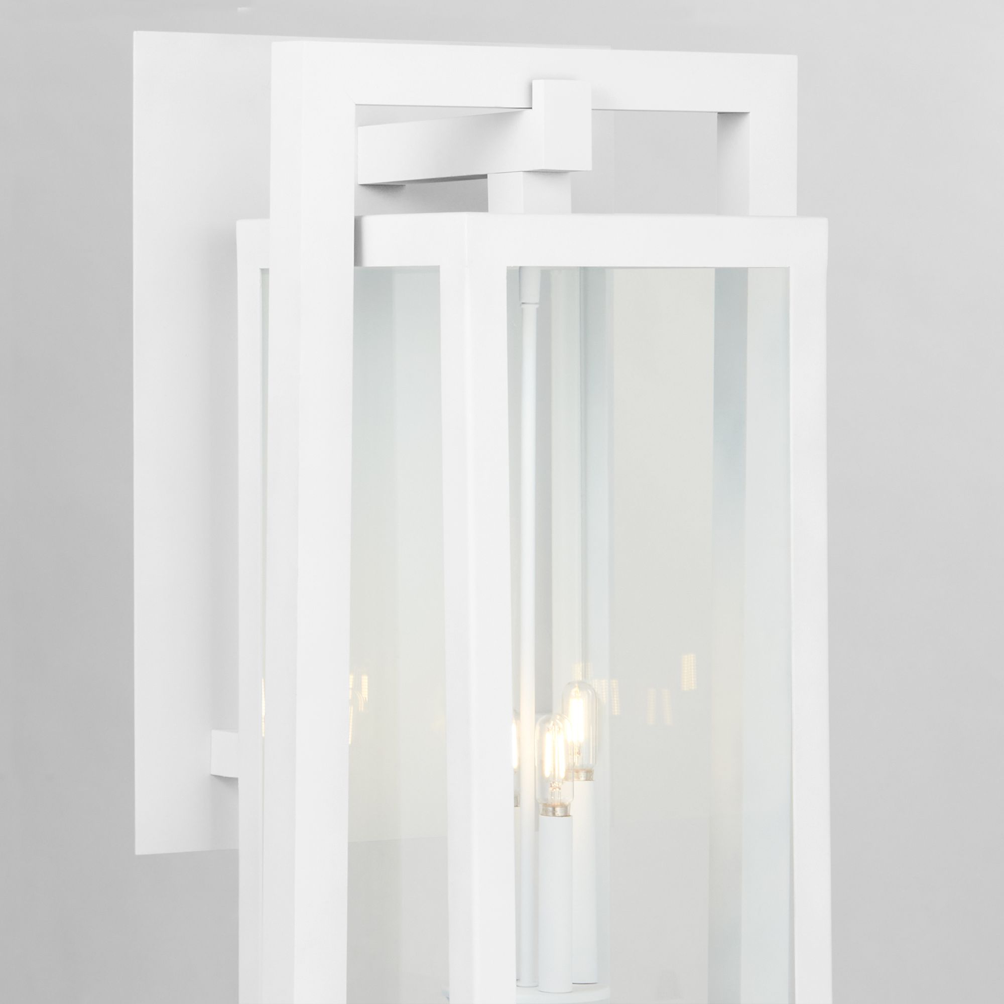 Image 2 Quorum International Marco 30" White Outdoor Lantern more views