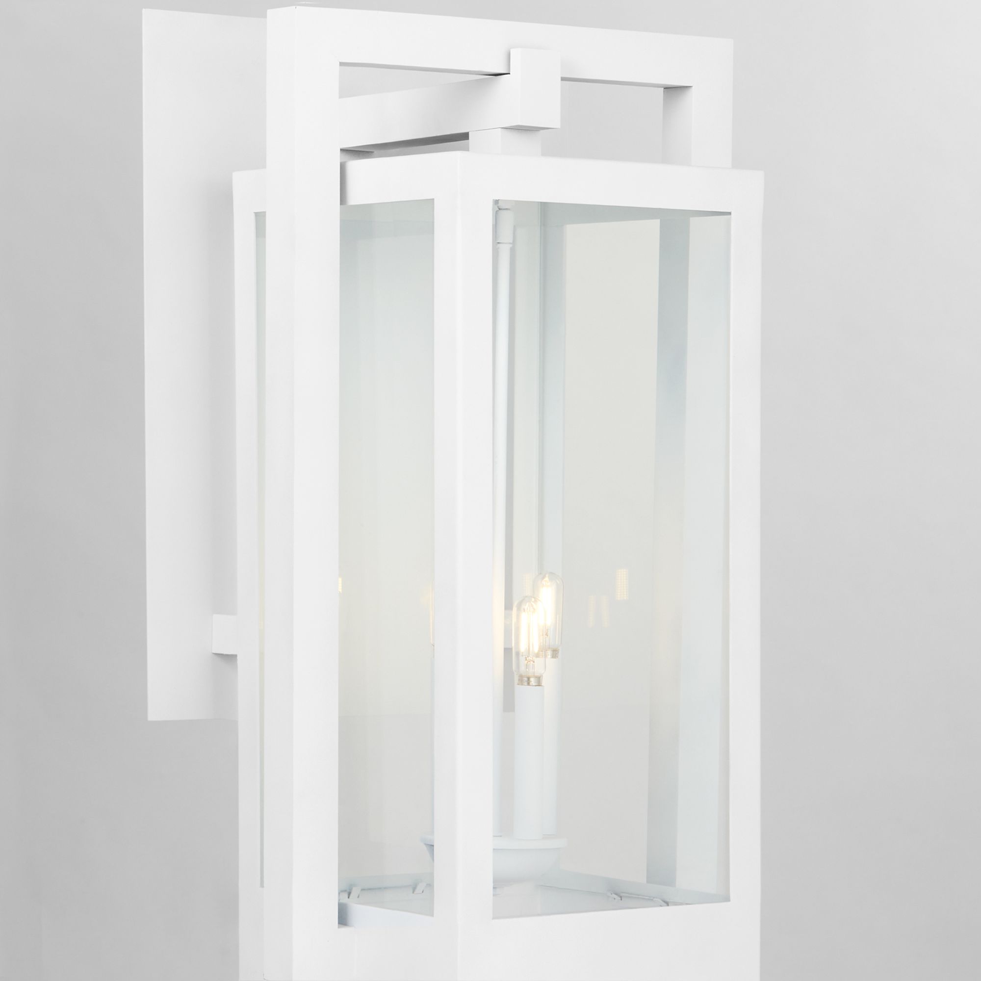 Image 4 Quorum International Marco 30" White Outdoor Lantern more views