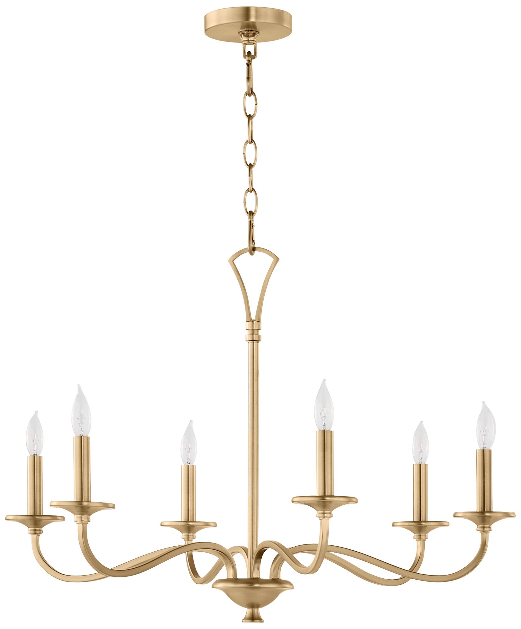 Quorum International Maryse Brass - Antique Brass Collection