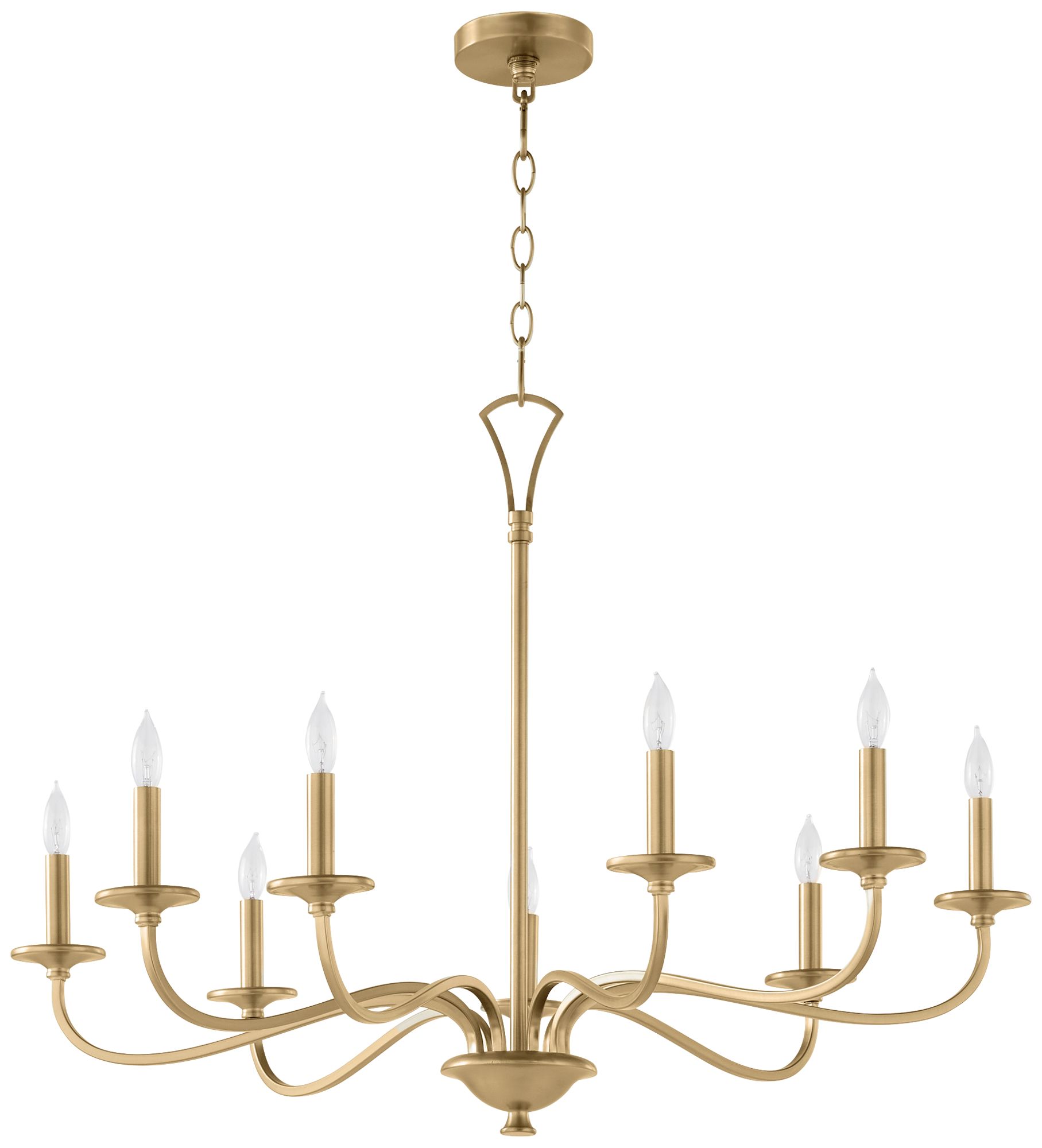 Quorum International Maryse Brass - Antique Brass Collection
