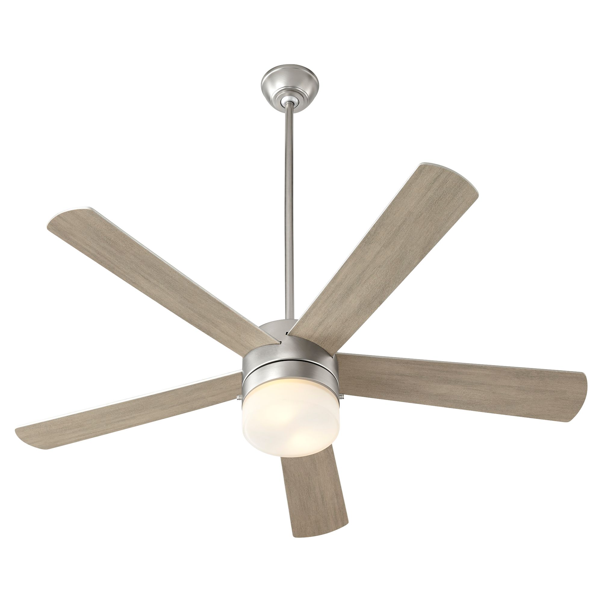 Thumbnail4 of Quorum International Maxwell 52" Satin Nickel LED Ceiling Fan more views