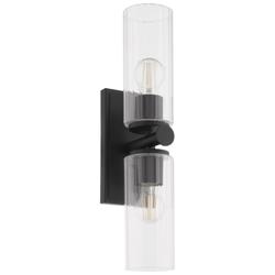 Quorum International Mercier 2LT Matte Black Wall Mount