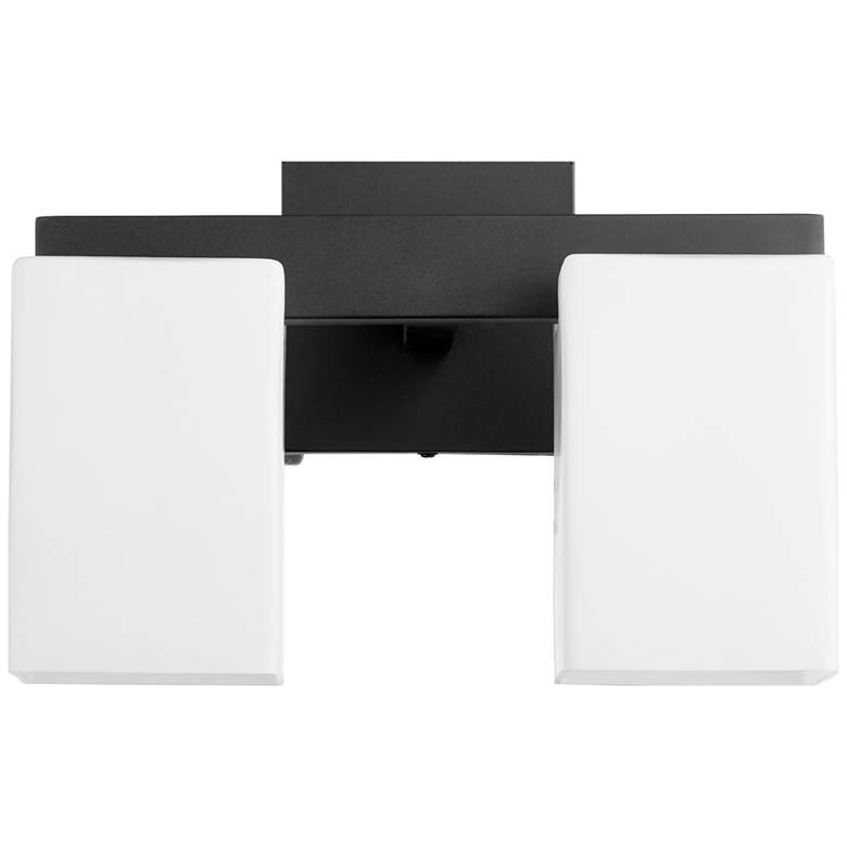 Image 1 Quorum International Modus 2LT Textured Black Wall Mount