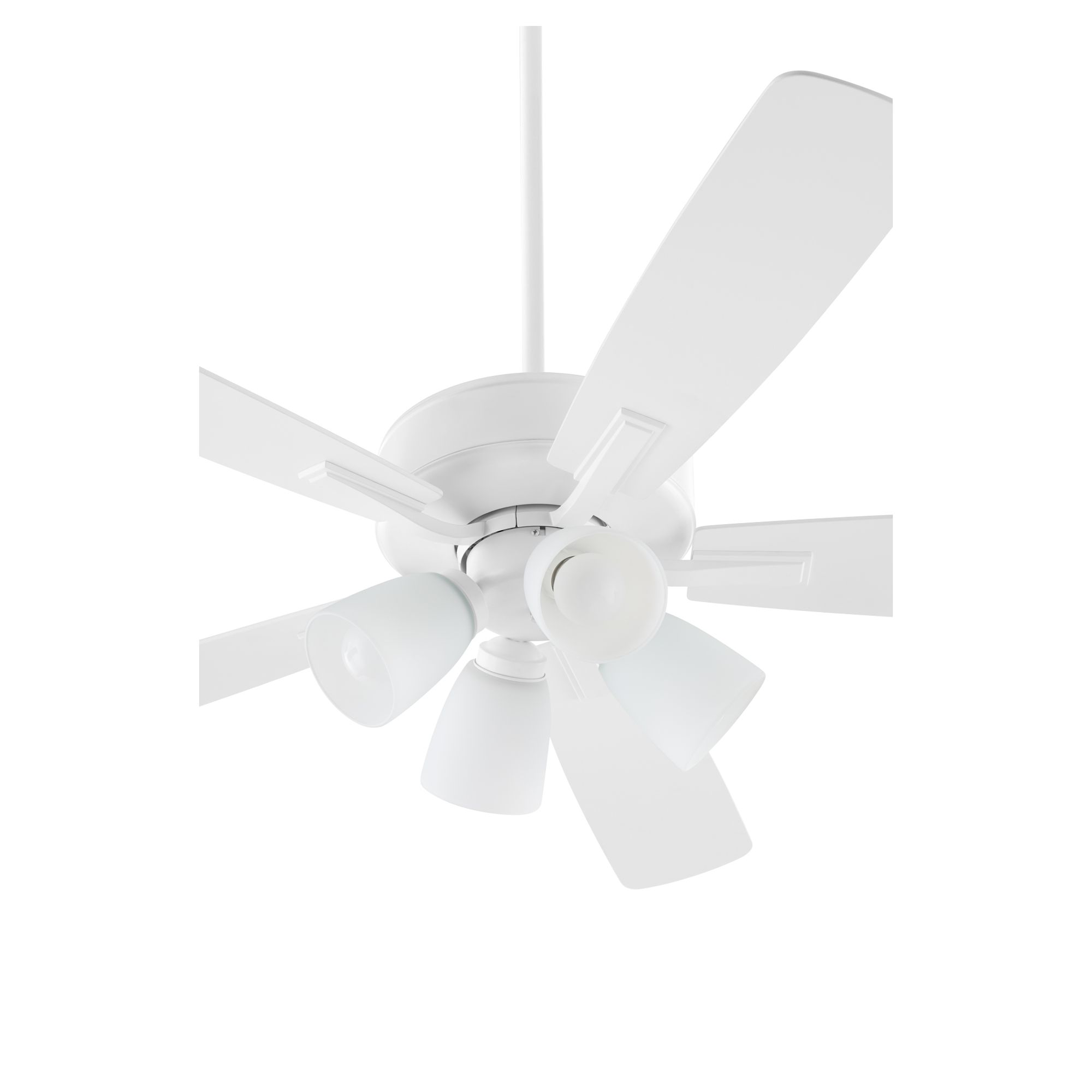 Image 2 Quorum International Ovation 4 Light Studio White Ceiling Fan more views