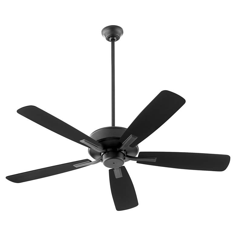 Image 2 Quorum International Ovation 52" 5 Blade Matte Black Ceiling Fan more views
