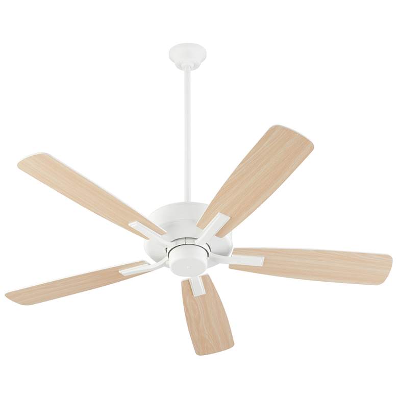 Image 1 Quorum International Ovation 52" 5 Blade Studio White Ceiling Fan