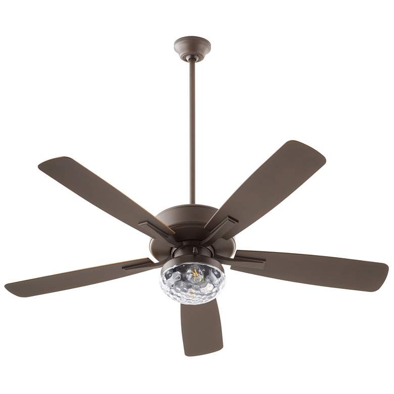 Image 1 Quorum International Ovation 52" Oiled Bronze Wet Uni-Pk Fan