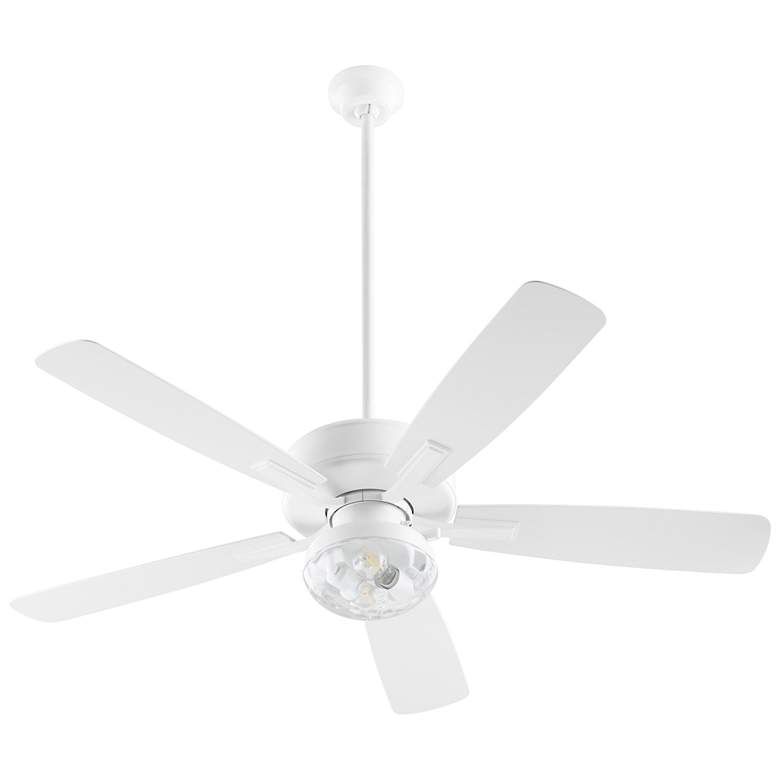 Image 1 Quorum International Ovation 52" Studio White Wet Uni-Pk Fan