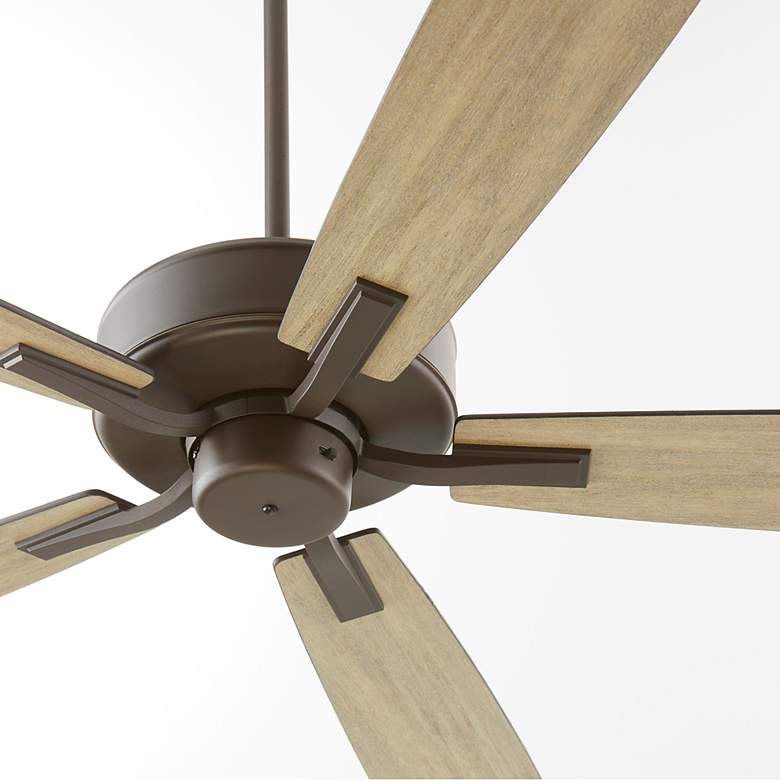 Image 2 Quorum International Ovation 60" 5 Blade Oiled Bronze Ceiling Fan more views