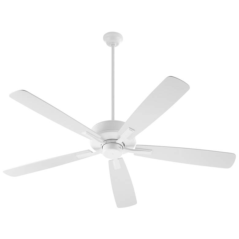 Image 1 Quorum International Ovation 60" 5 Blade Studio White Ceiling Fan