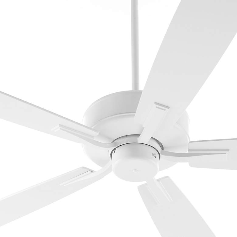 Image 2 Quorum International Ovation 60" 5 Blade Studio White Ceiling Fan more views