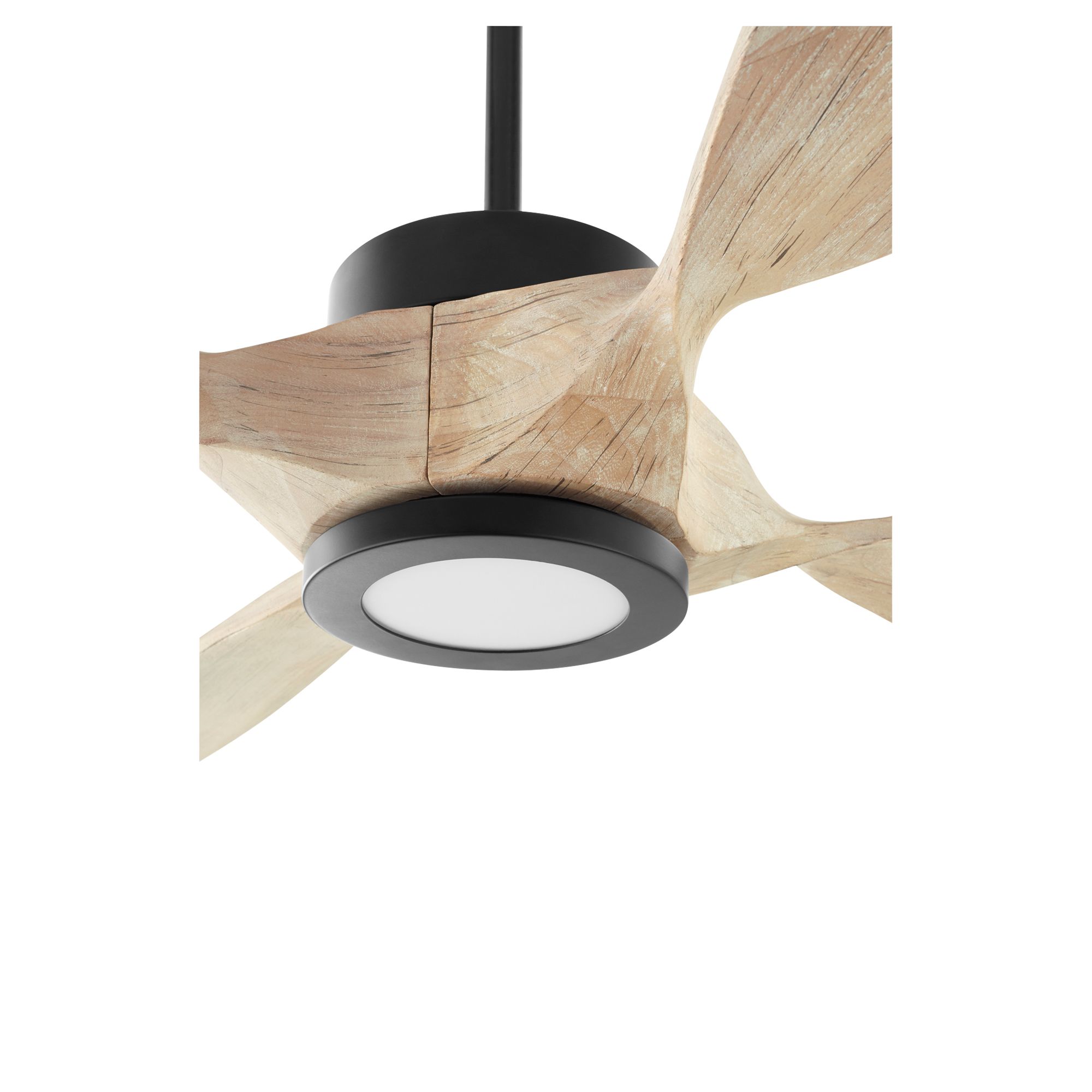 Image 4 Quorum International Papillon 80" Matte Black Wifi Ceiling Fan more views
