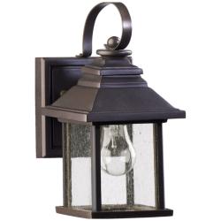 Quorum International Pearson 5" Oiled Bronze Wall Lantern