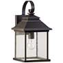 Quorum International Pearson 9" Oiled Bronze Wall Lantern