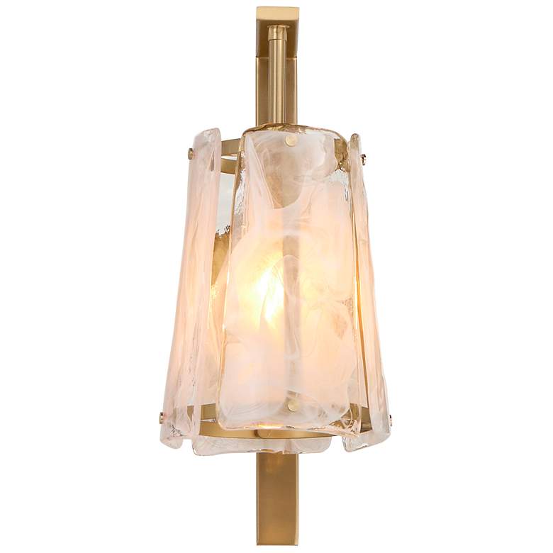 Image 2 Quorum International Prestige 1LT Aged Brass Wall Mount more views