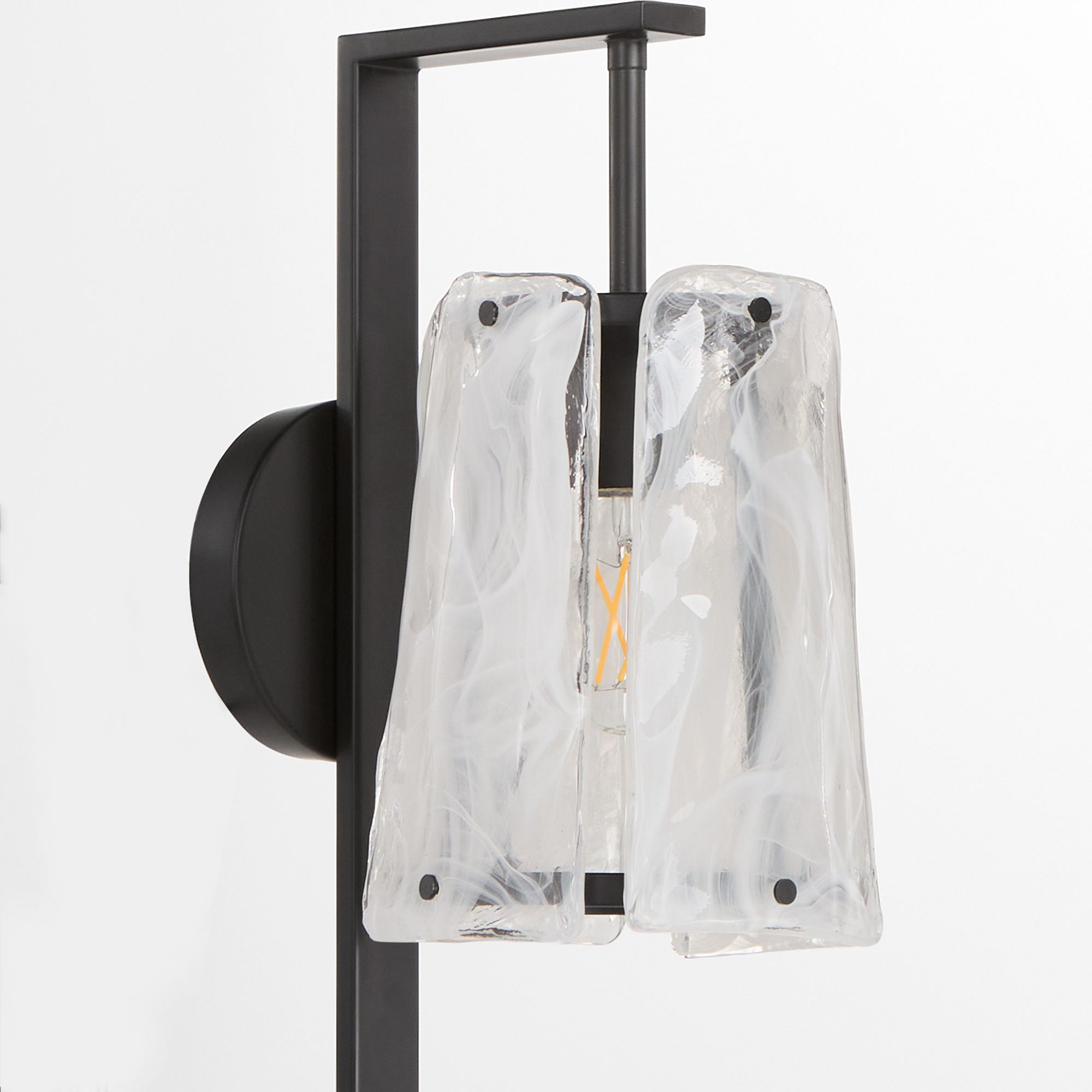 Image 4 Quorum International Prestige 1LT Matte Black Wall Mount more views