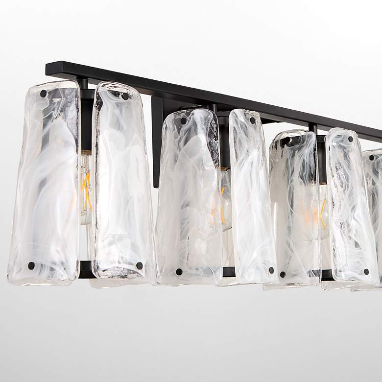 Image 4 Quorum International Prestige 4LT Matte Black Vanity Light more views