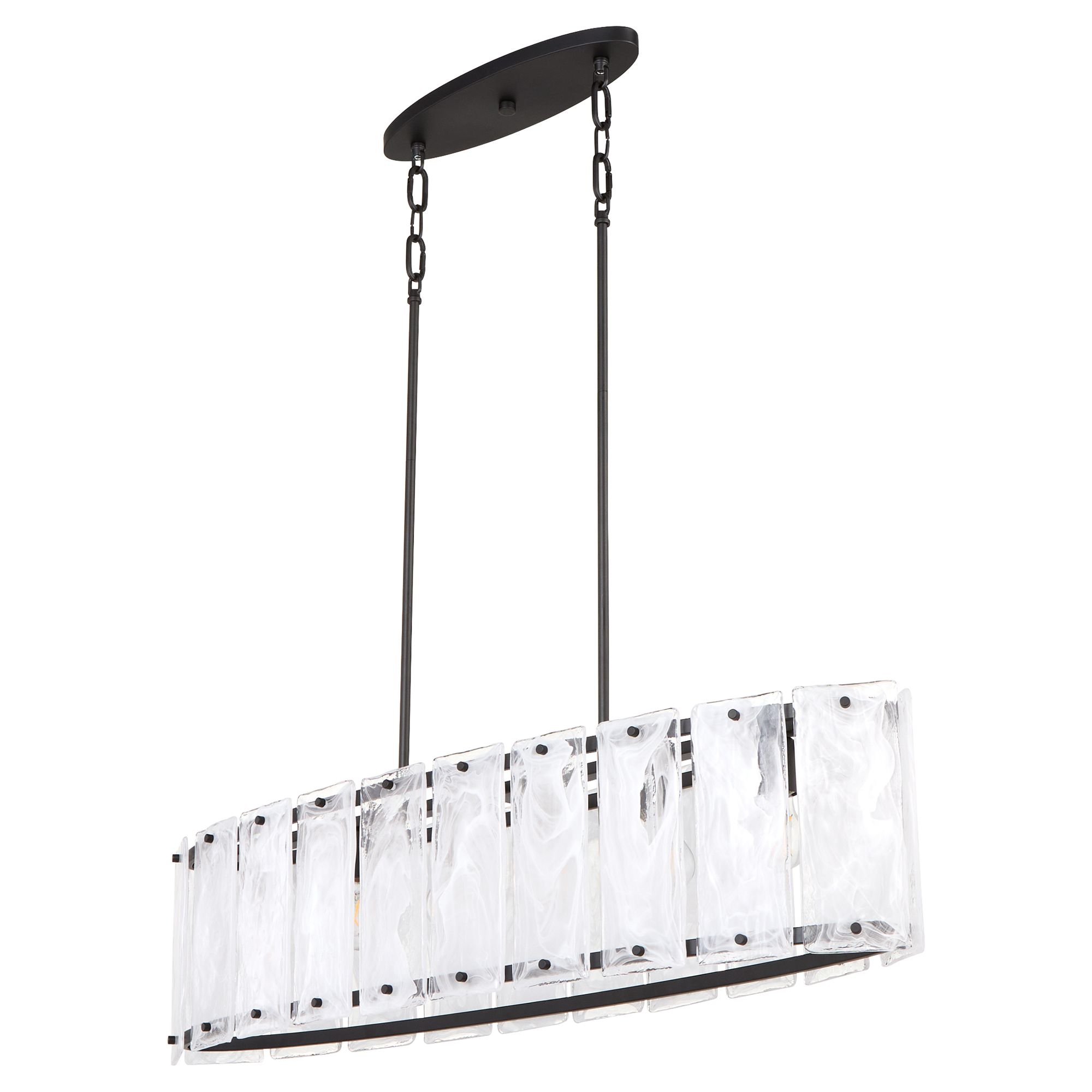 Image 3 Quorum International Prestige 6LT Black Linear Pendant more views