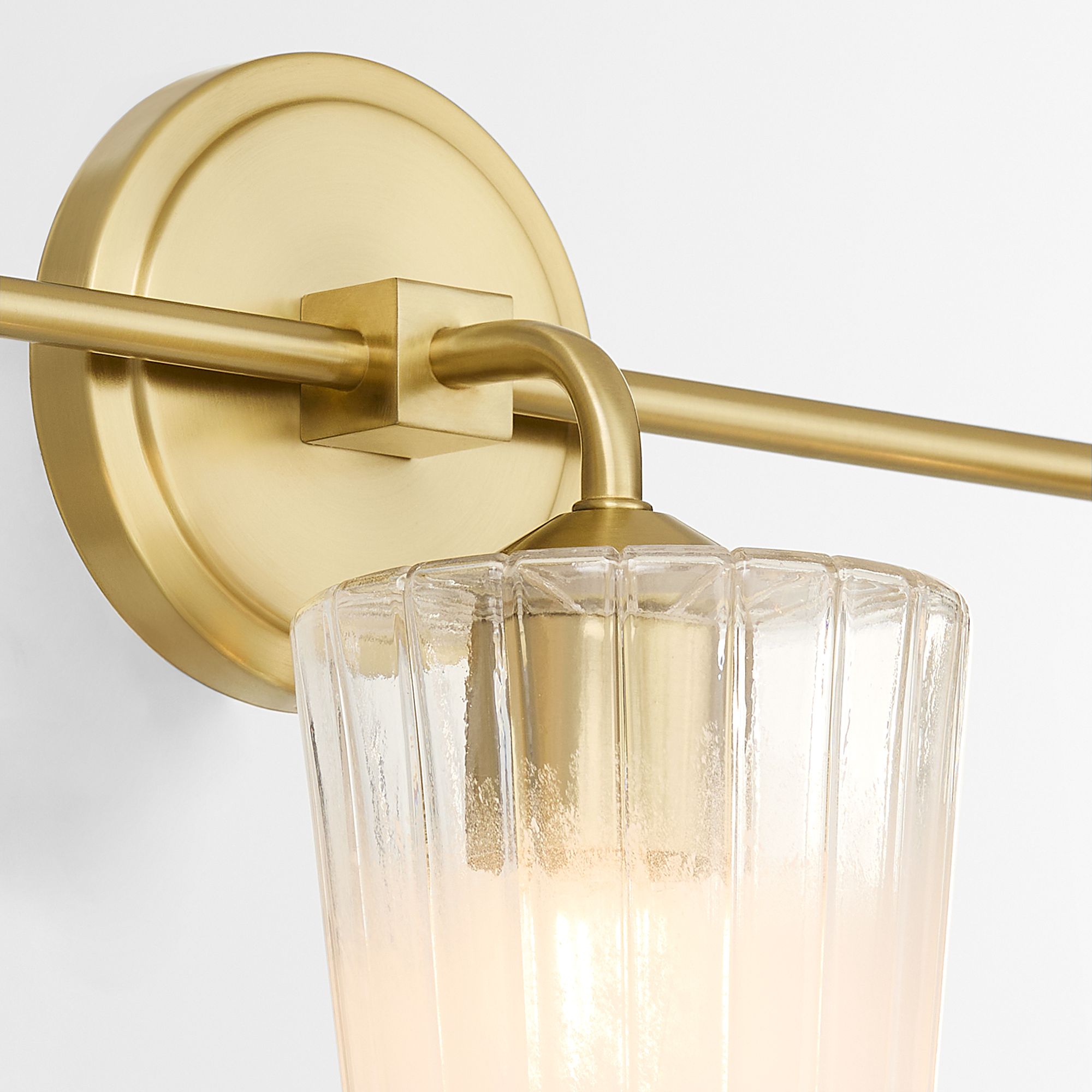 Image 4 Quorum International Providence 3LT Aged Brass Vanity Light more views