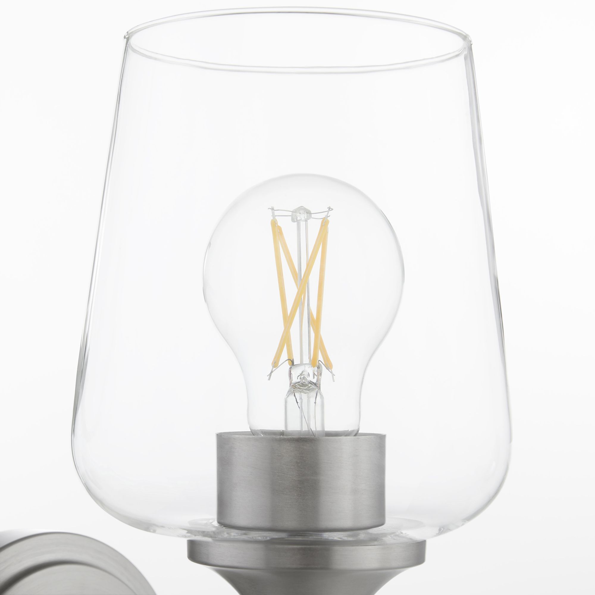 Image 4 Quorum International Raymond 1LT Satin Nickel Wall Mount more views