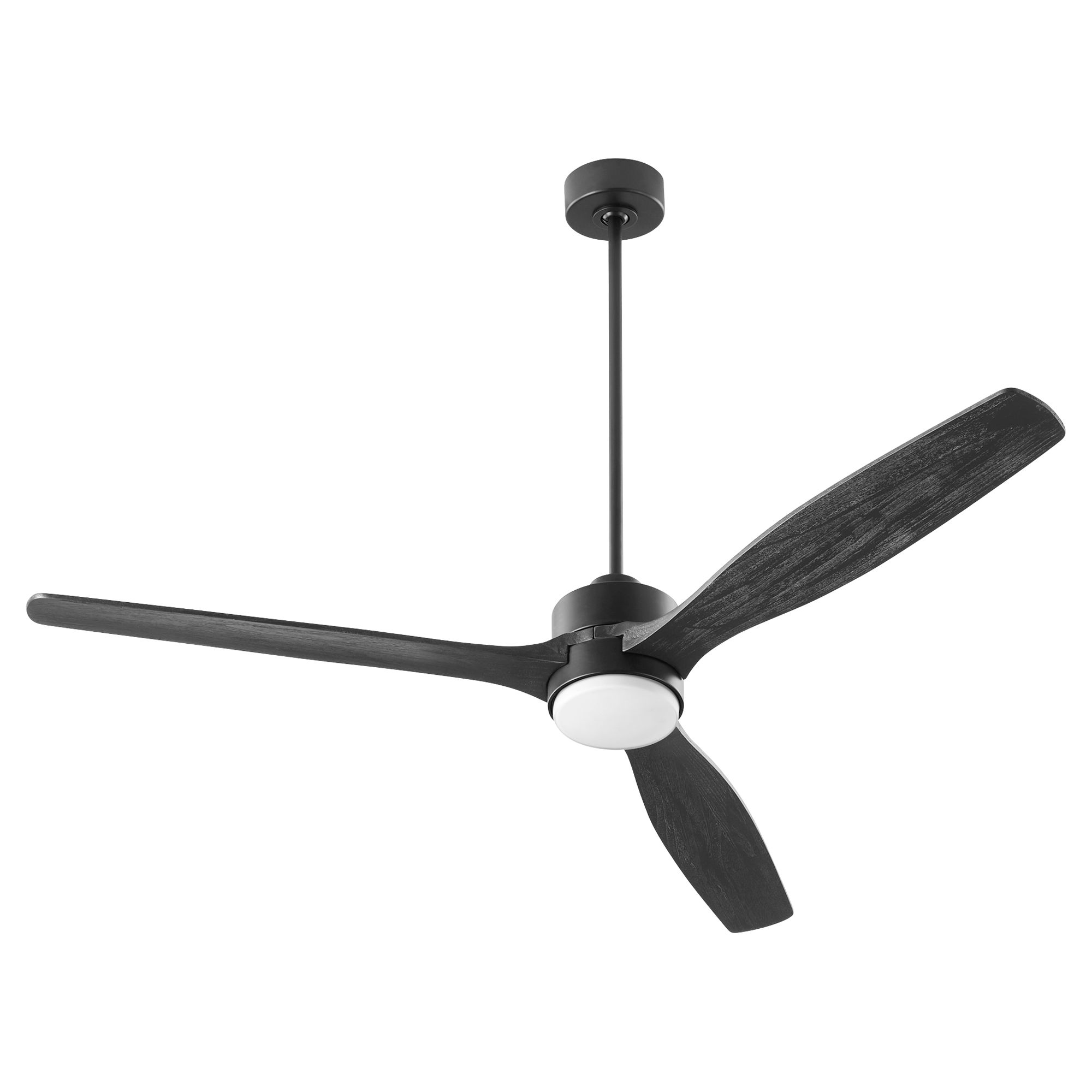 Image 2 Quorum International Reni 65" 3 Blade Matte Black Ceiling Fan more views