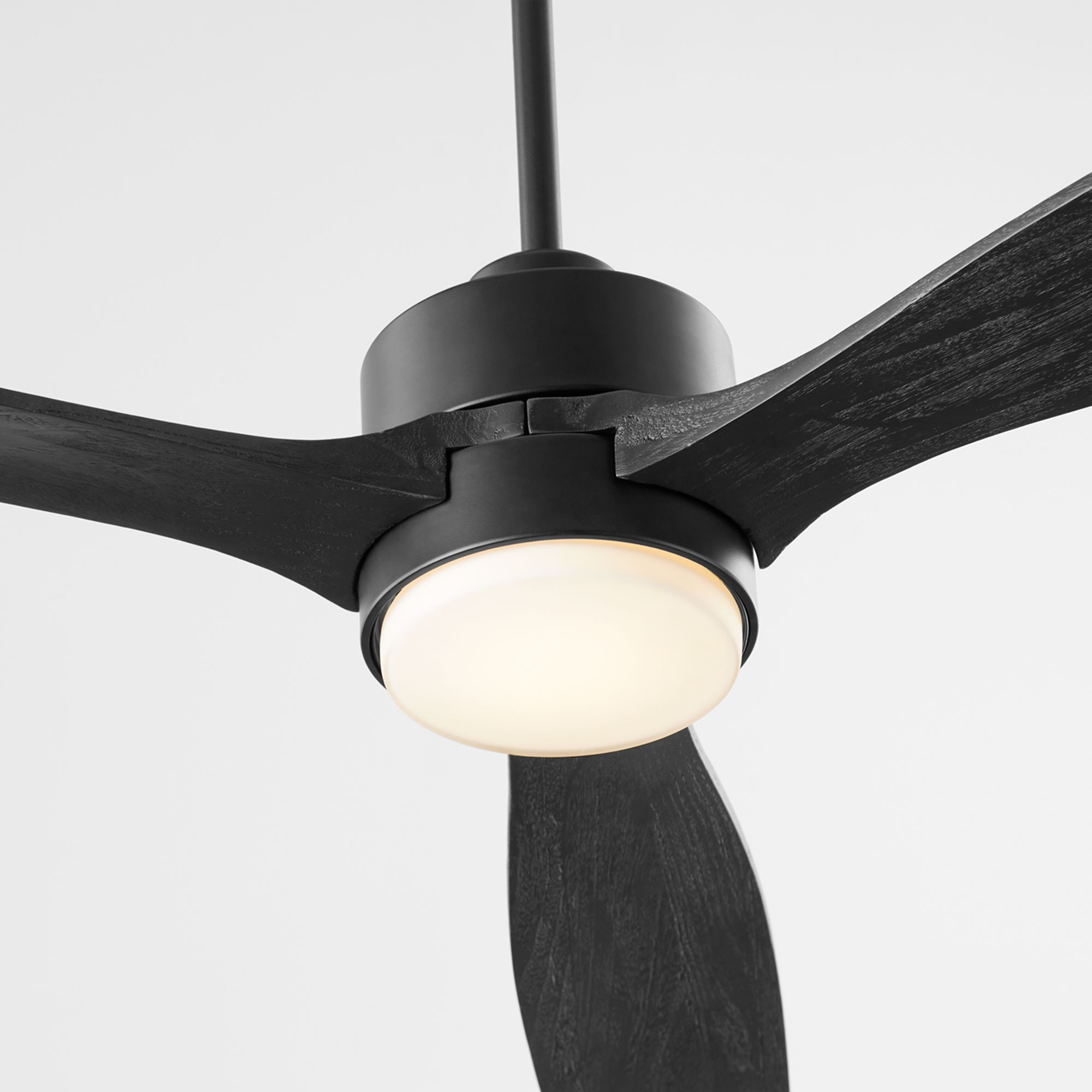 Image 5 Quorum International Reni 65" 3 Blade Matte Black Ceiling Fan more views