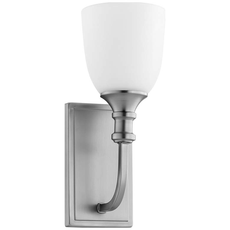 Image 1 Quorum International Richmond 1LT Satin Nickel Wall Mount