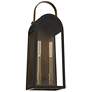 Quorum International Rossi 20" Black w Aged Copper Lantern