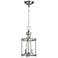 Quorum International Rossington 2LT Satin Nickel Entry Pendant